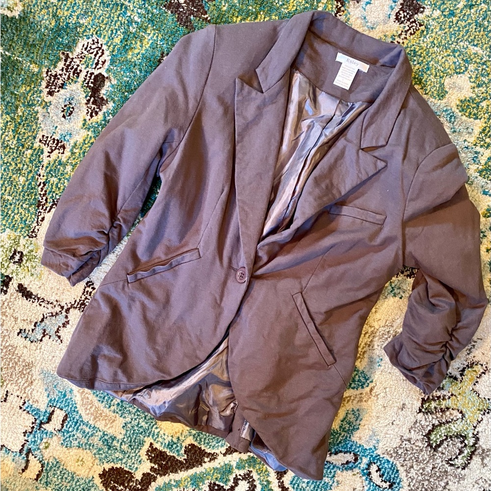Esley gray blazer